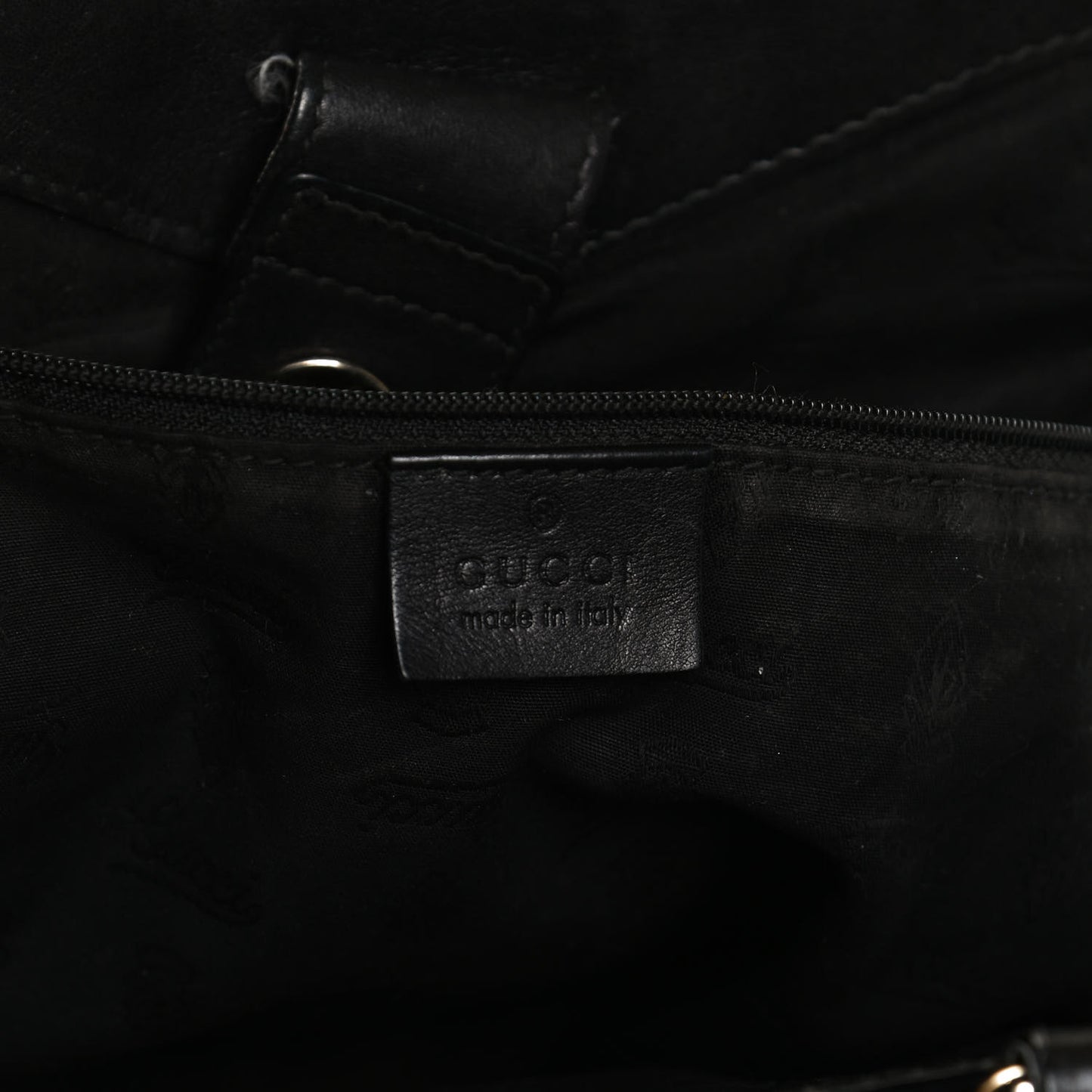 Guccissima Medium Sukey Tote Black
