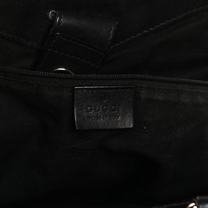 Gucci Guccissima Medium Sukey Tote Black 6 of 14