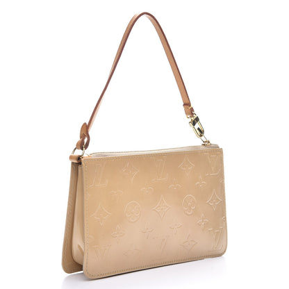Louis Vuitton Vernis Lexington Pochette Beige 3 of 9