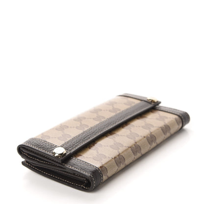 Gucci Crystal Monogram Continental Charmy Wallet 4 of 8