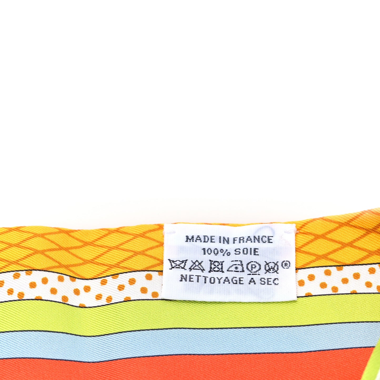 Silk Twilly Grand Theatre Nouveau Soleil Vert Fluo Multicolor