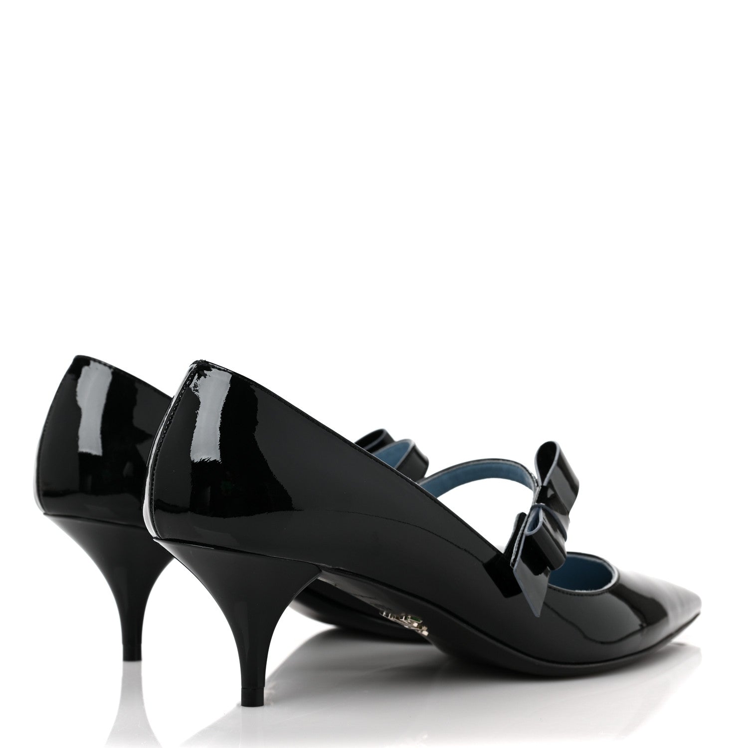 Prada Vernice Mary Jane pumps 39.5 Black 4 of 10