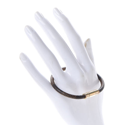 Louis Vuitton Damier Ebene Keep It Bracelet 19 2 of 6