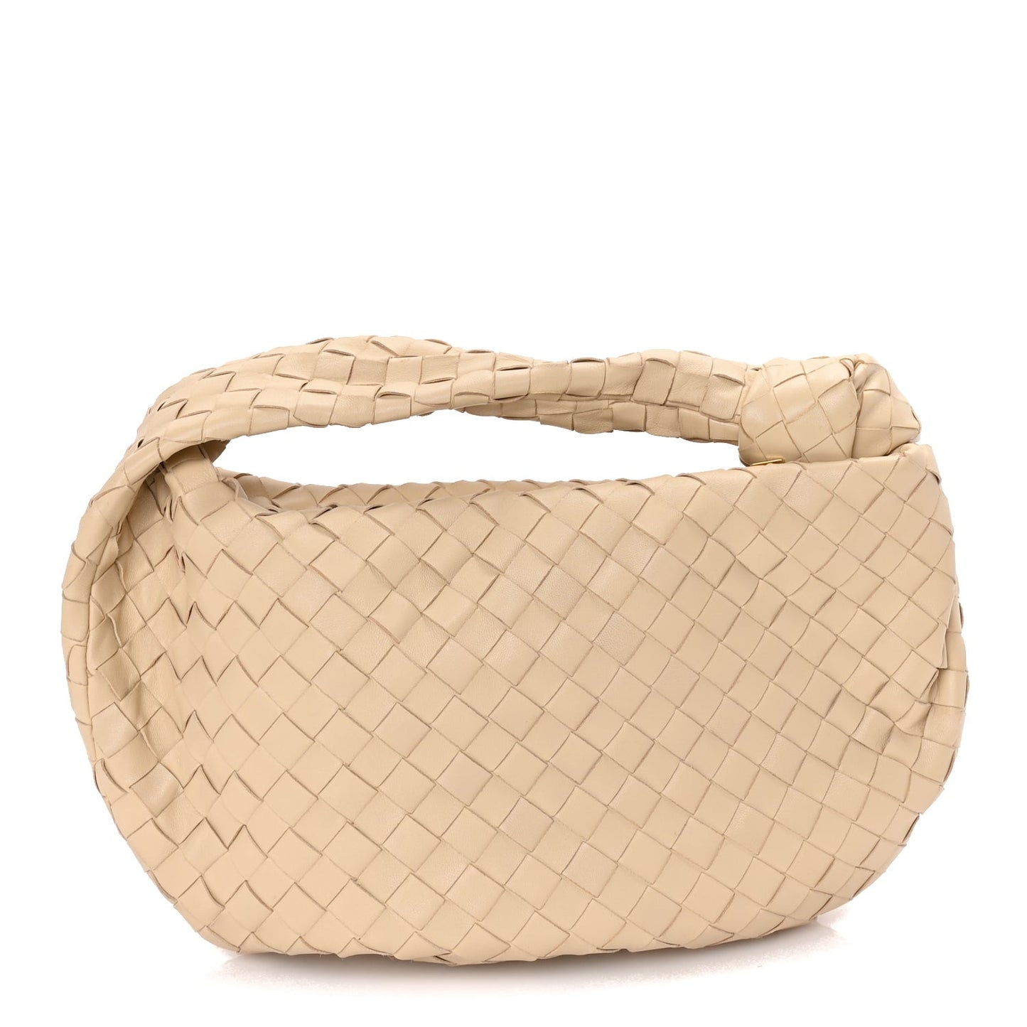 Nappa Intrecciato Teen Jodie Hobo Porridge