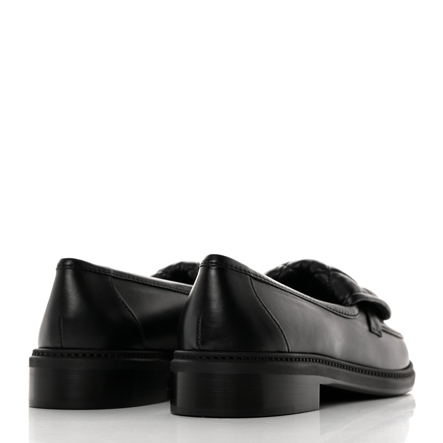 Lambskin Quilted CC Turnlock Loafers 41 Black
