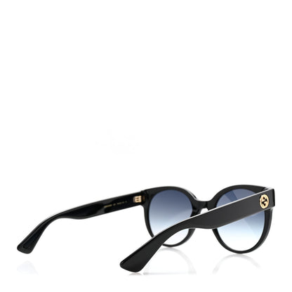 Gucci Acetate Round Sunglasses GG0035SN Black 4 of 7
