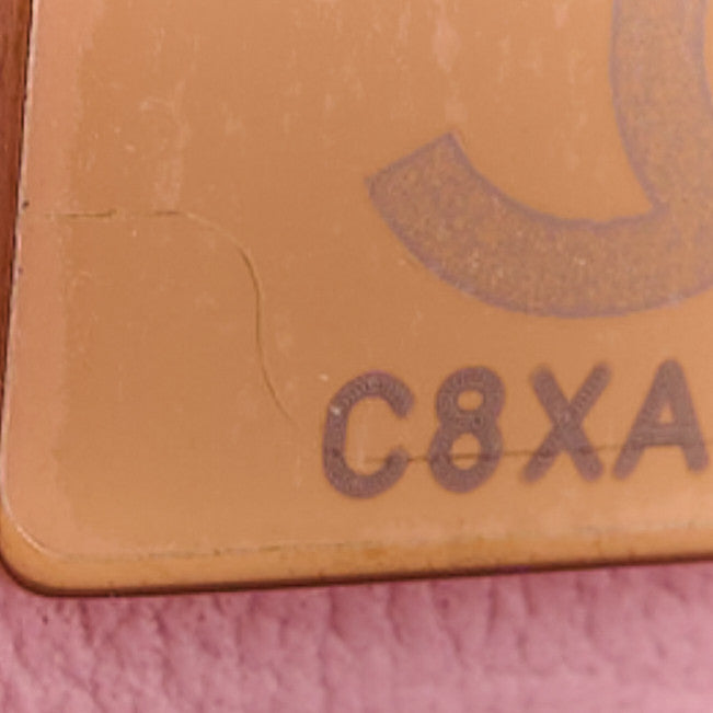 Chanel Shiny Caviar Quilted Mini Top Handle Flap Pink 8 of 12