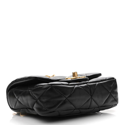 Chanel Lambskin Quilted Mini Funky Town Flap Black 4 of 11
