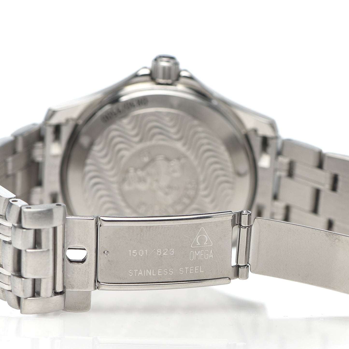 Stainless Steel 36mm Seamaster Jacques Mayol Automatic Watch Blue 2500.80
