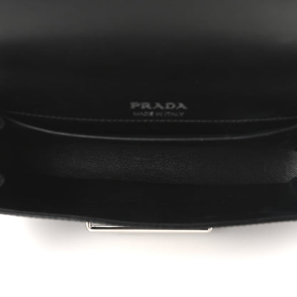 Prada City Calfskin Sidonie Shoulder Bag Black 5 of 7