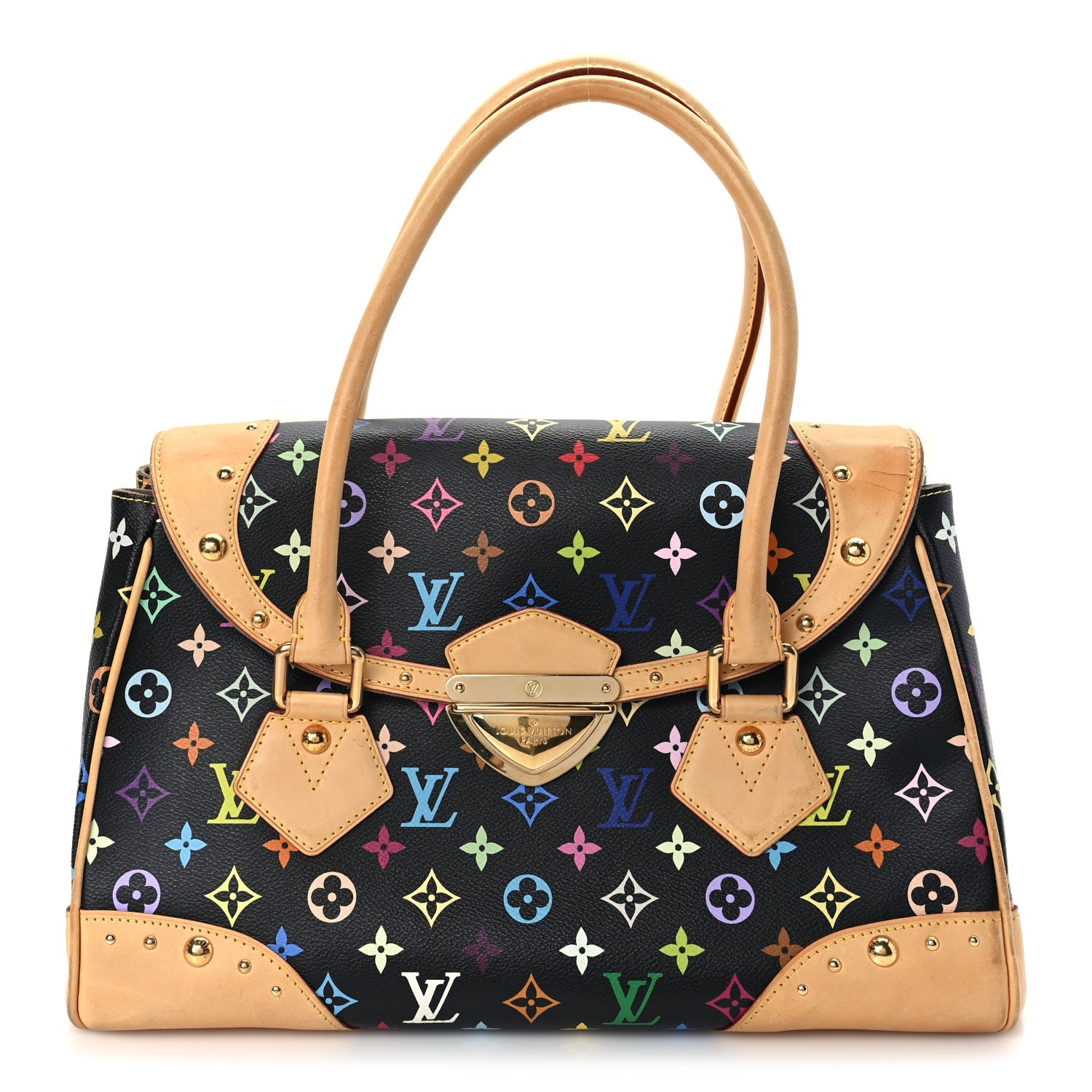 Louis Vuitton Monogram Multicolor Beverly GM Black 1 of 8