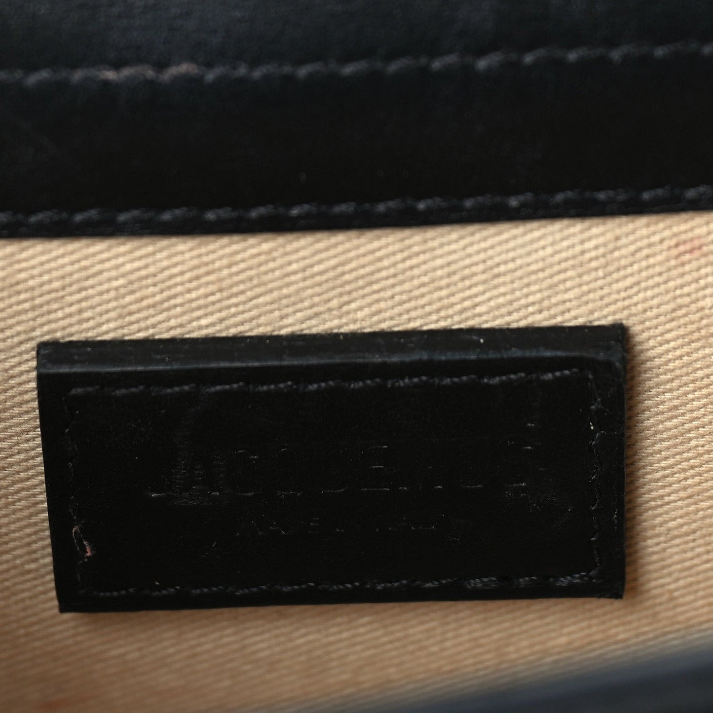 Smooth Calfskin Le Bambino Black