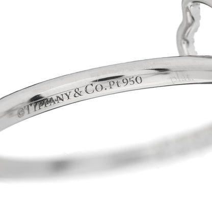 Tiffany Platinum Diamond Small Open Paper Flowers Ring 49 5 5 of 5