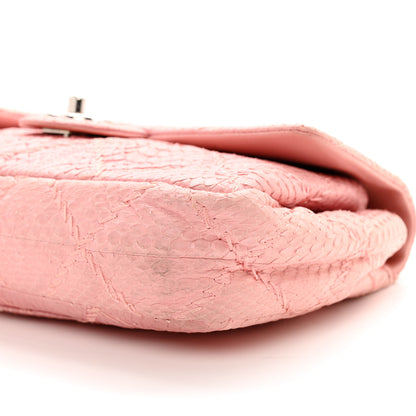 Chanel Snakeskin Ultimate Stitch Flap Pink 10 of 12