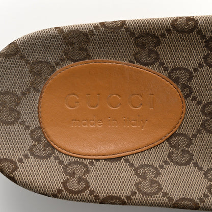 Gucci Canvas GG Monogram Mens Slide Sandals 10 Beige 7 of 7