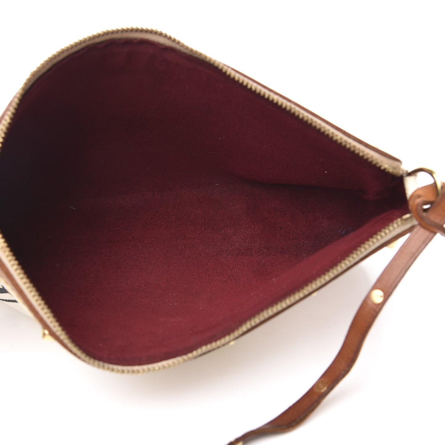 Monogram Multicolor Pochette Accessories White