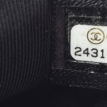 Chanel Lambskin Quilted Medium Boy Flap Black 7 of 11