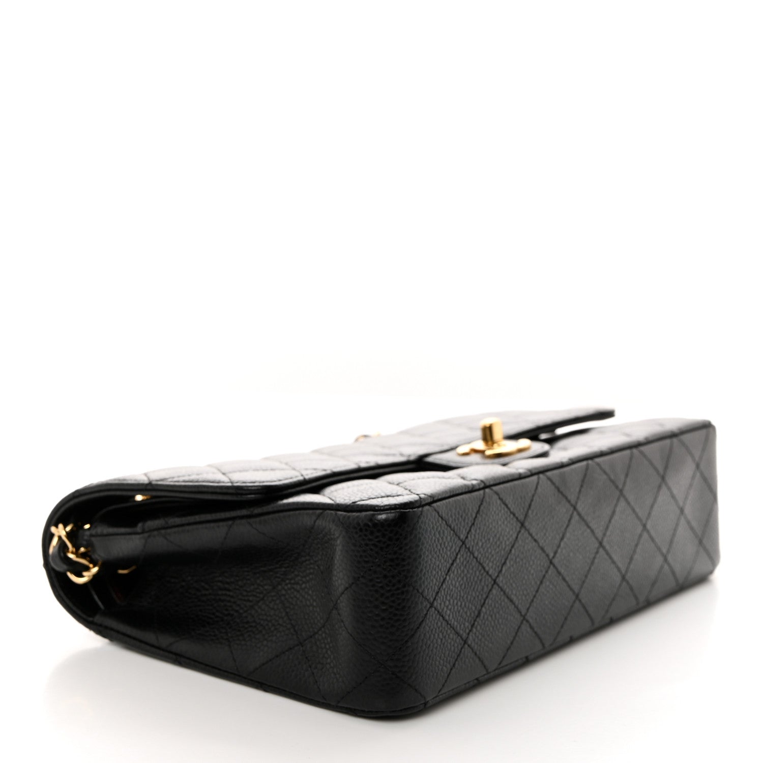 Chanel Caviar Quilted Medium Double Flap Black 4 of 10