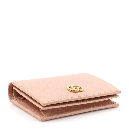 Gucci Dollar Calfskin GG Marmont Card Case Perfect Pink 4 of 7