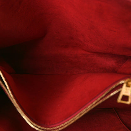 Louis Vuitton Grained Calfskin Lockme Shopper Black 5 of 14