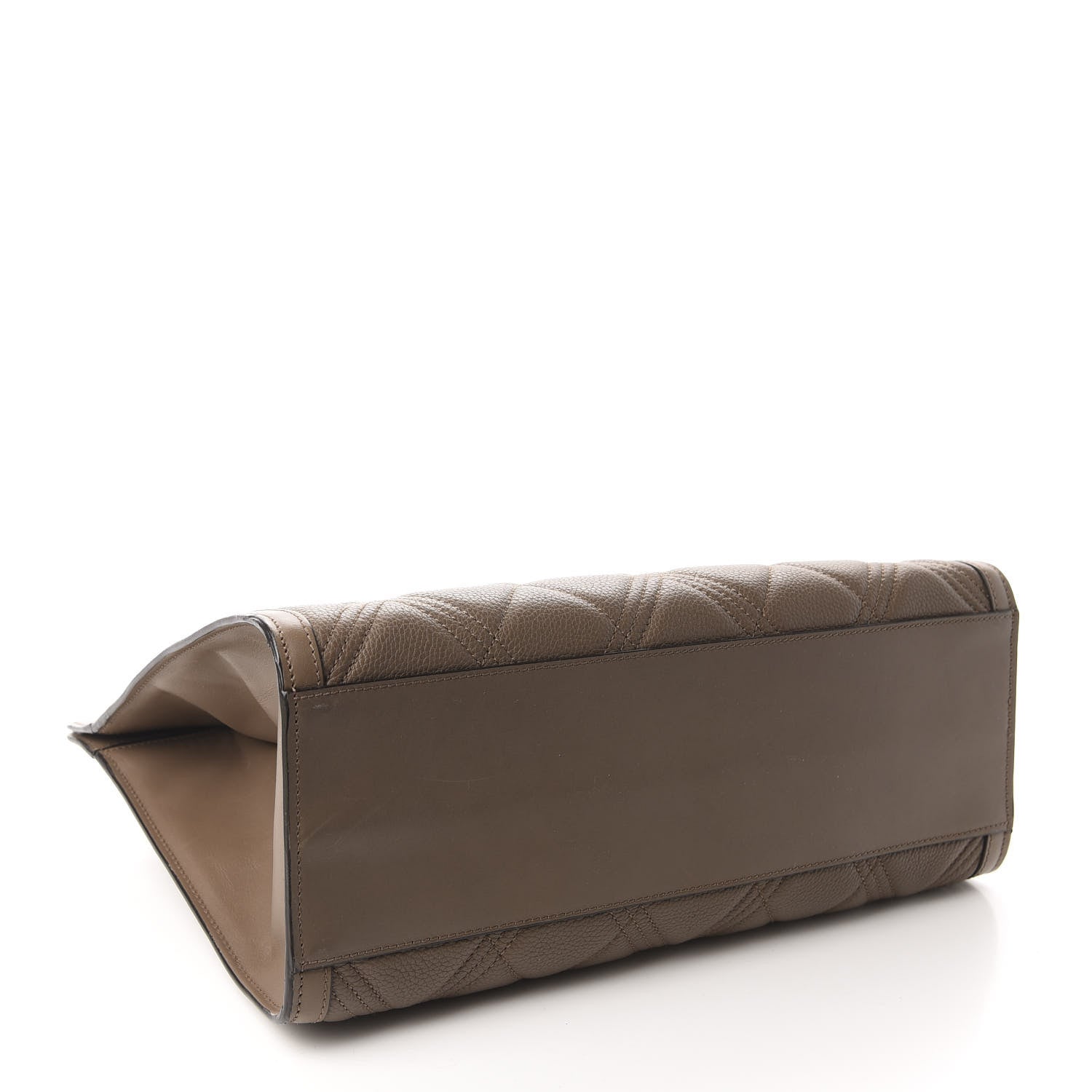 Mulberry Small Classic Grain Quilted Marylebone Tote Clay 4 of 9