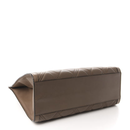 Mulberry Small Classic Grain Quilted Marylebone Tote Clay 4 of 9