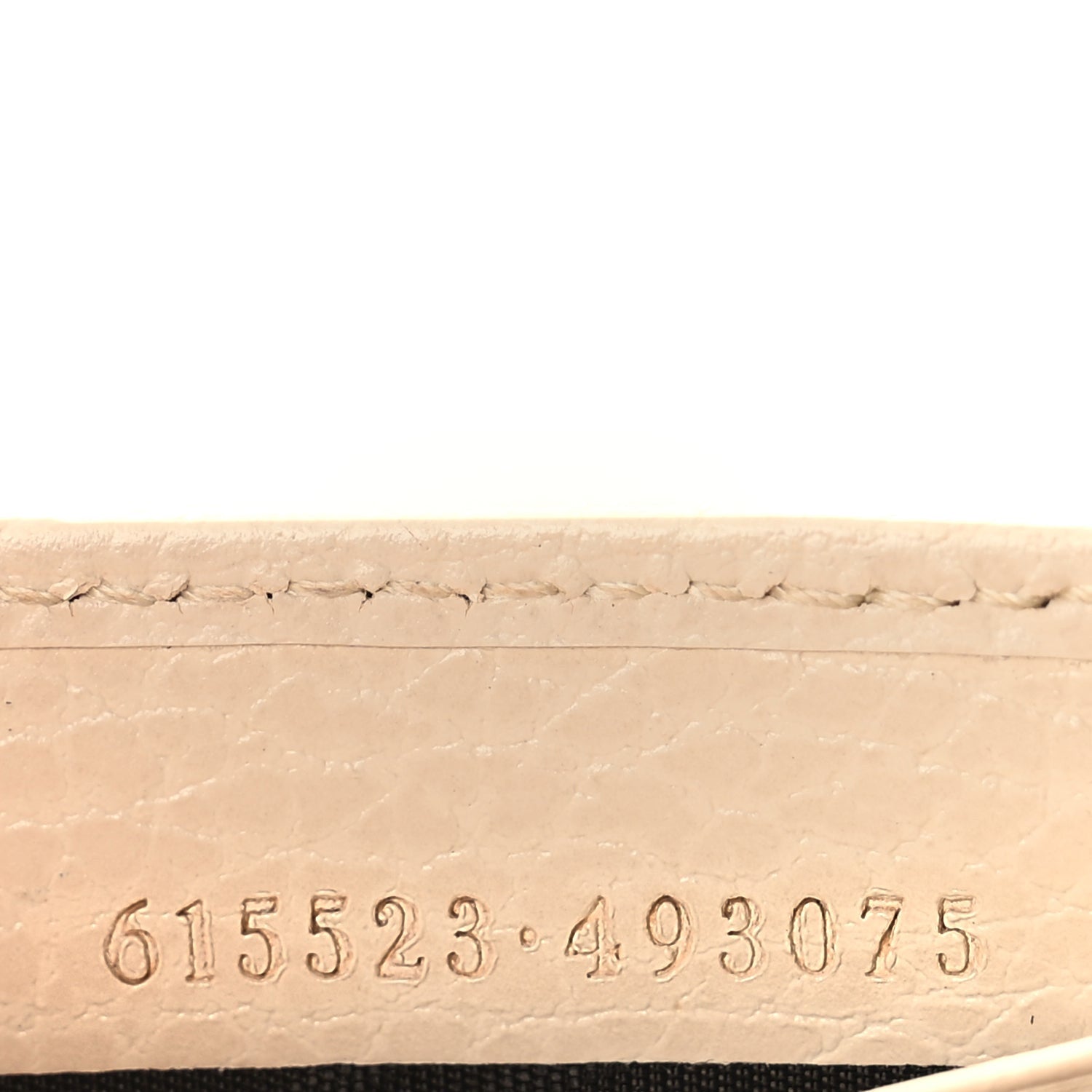 Gucci Dollar Calfskin Interlocking G Chain Wallet Ivoire 6 of 10