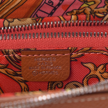 Hermes Epsom Silk'in Compact Wallet Gold 6 of 8