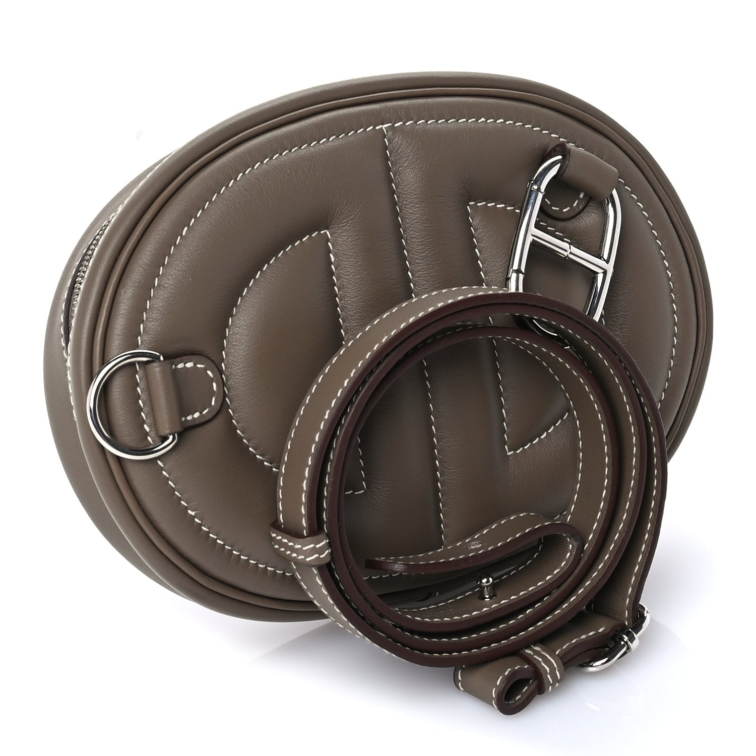 Hermes Swift In-The-Loop Belt Bag Etoupe 2 of 9