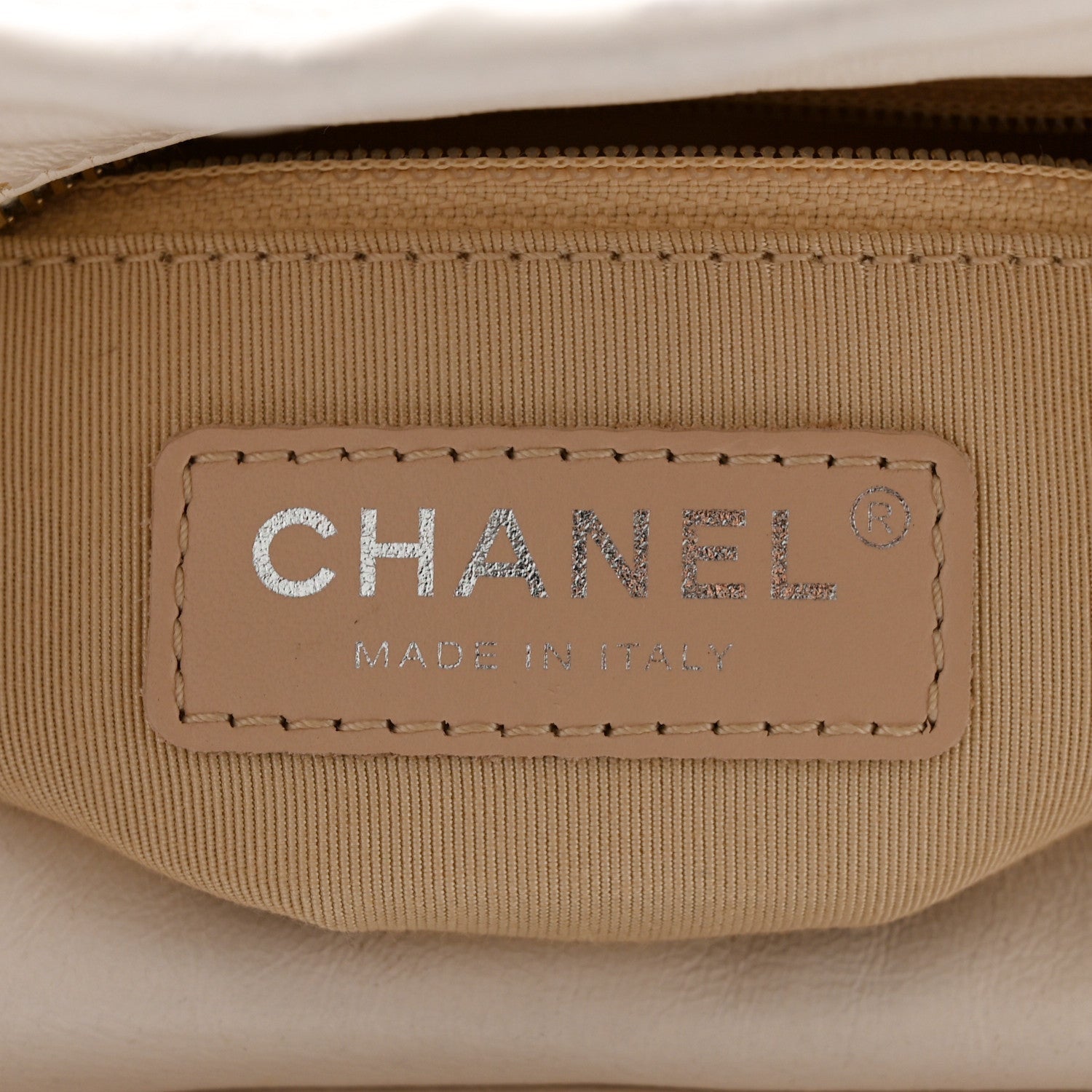 Chanel Rattan Calfskin Small Gabrielle Hobo Beige Ivory 6 of 7