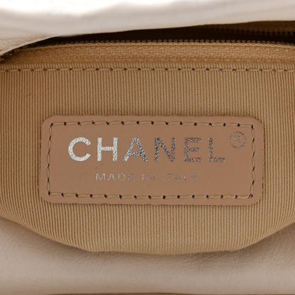 Chanel Rattan Calfskin Small Gabrielle Hobo Beige Ivory 6 of 7