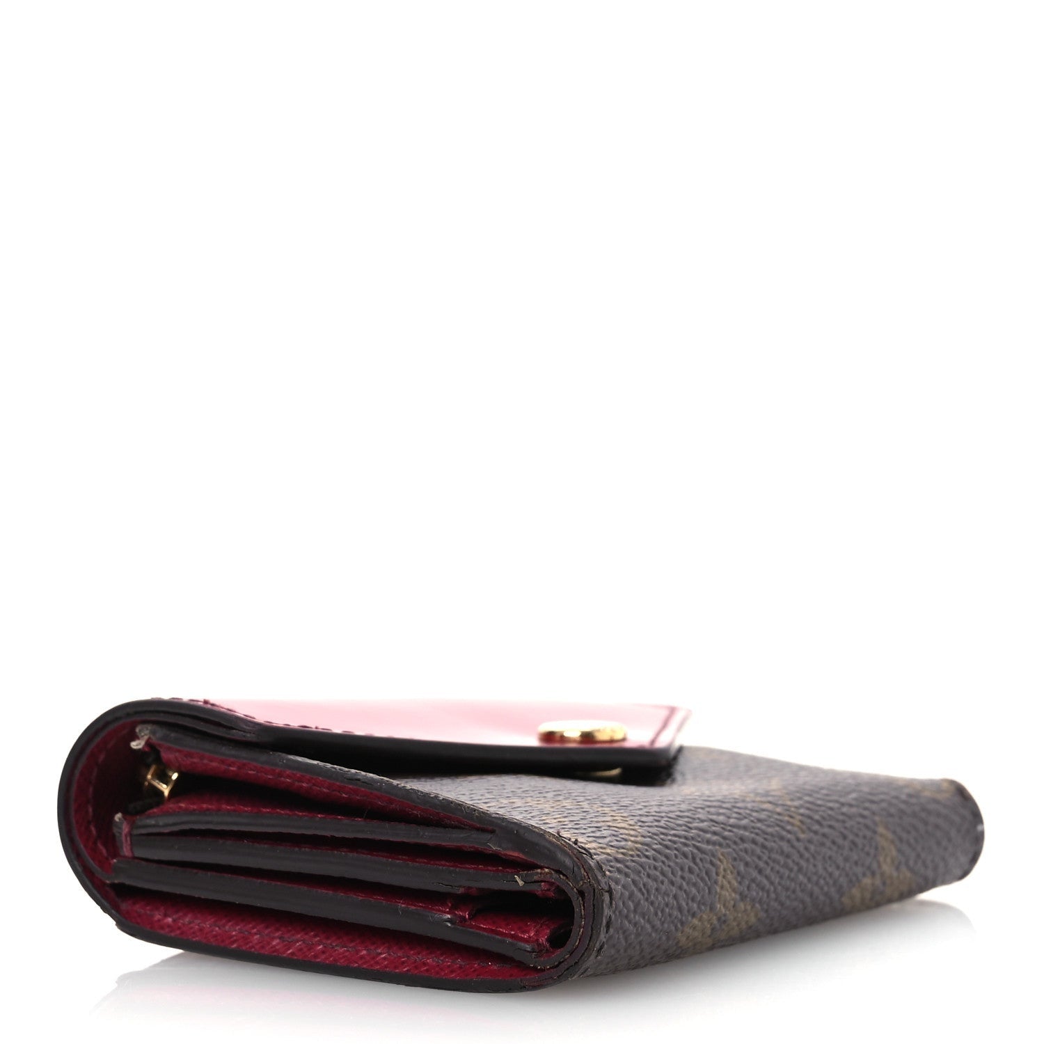 Louis Vuitton Monogram Zoe Wallet Fuchsia 4 of 7