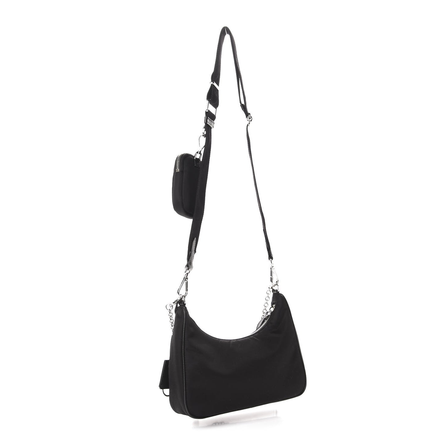 Nylon Re-Edition 2005 Shoulder Bag Black