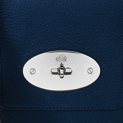 Mulberry Small Classic Grain Bayswater Midnight Blue 6 of 8