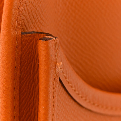 Hermes Epsom Evelyne II GM Orange 10 of 12