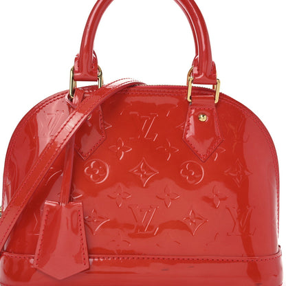 Louis Vuitton Vernis Alma BB Rose Litchi 7 of 7
