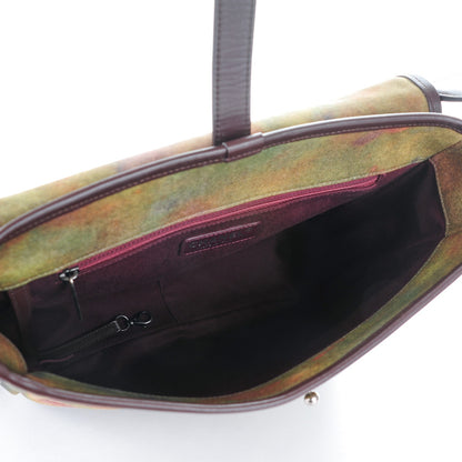 Chanel Washed Toile Graffiti On The Pavements Messenger Khaki Multicolor 5 of 7