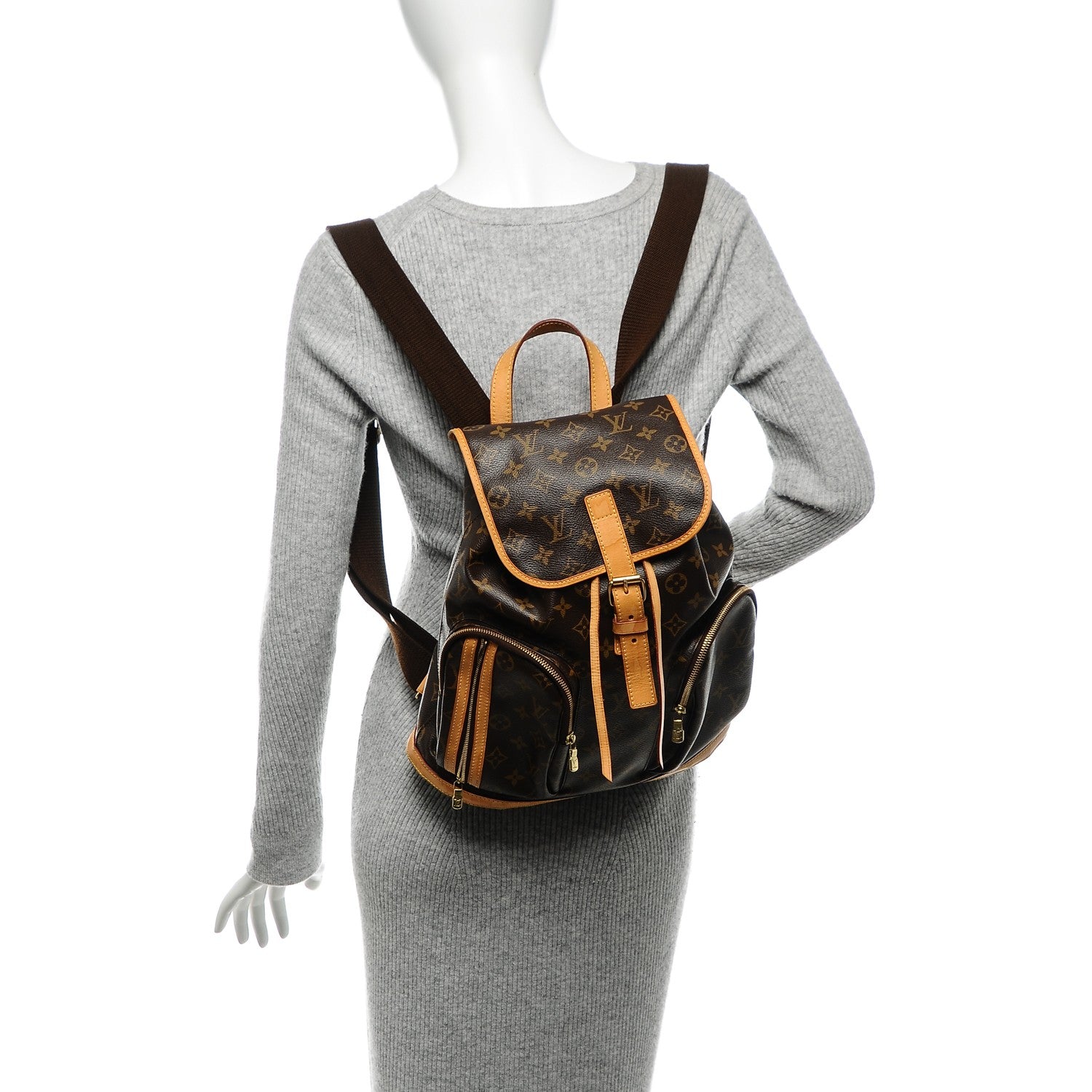 Louis Vuitton Monogram Bosphore Backpack 2 of 9