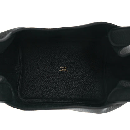 Hermes Taurillon Clemence Picotin Lock 18 PM Black 5 of 11