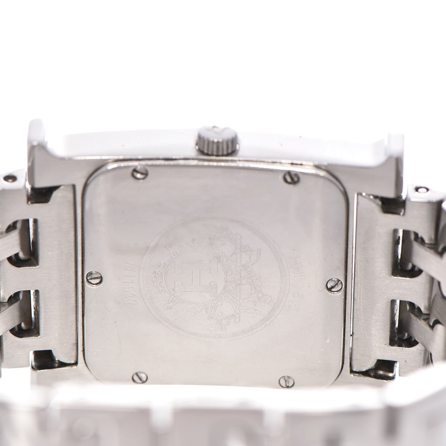 Stainless Steel 26mm Heure H Hour Quartz Watch Orange