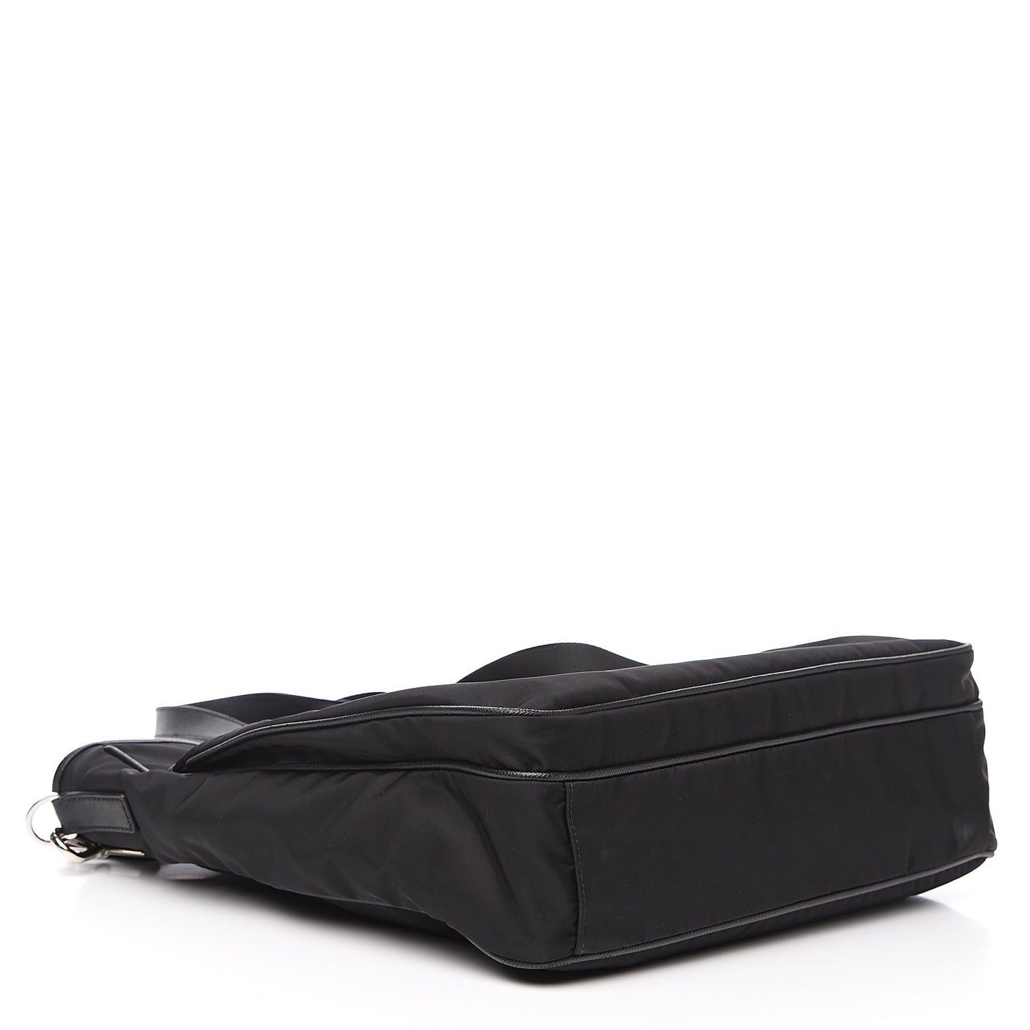 Tessuto Nylon Saffiano Tote Black
