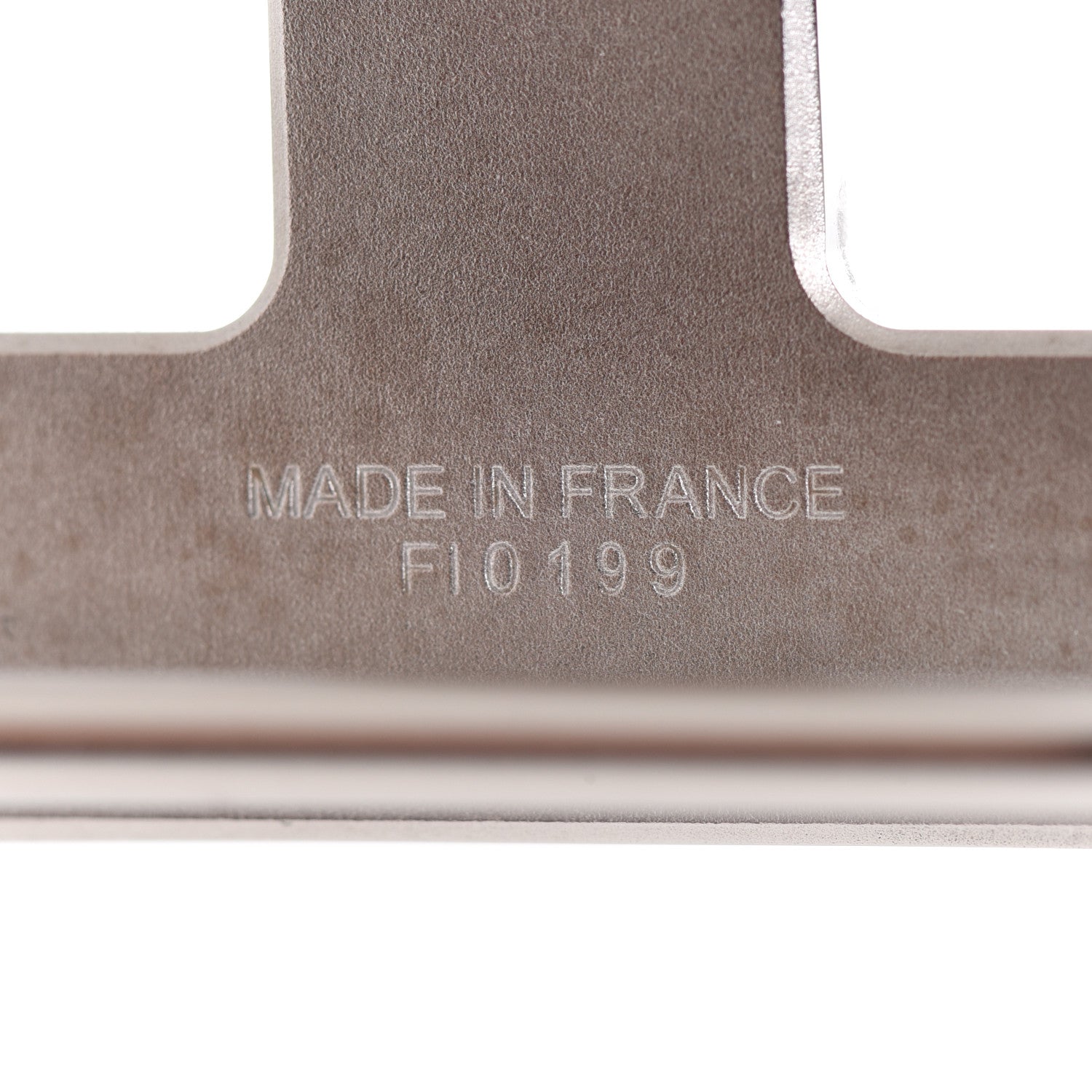 Hermes Polished Palladium 32mm H Belt Buckle Silver 3 of 4
