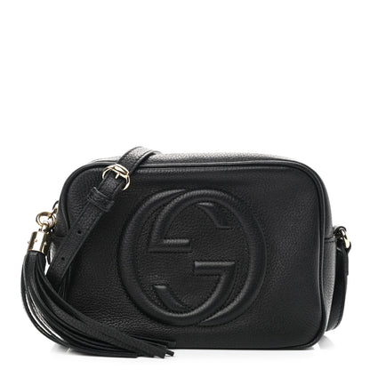 Gucci Pebbled Calfskin Small Soho Disco Bag Black 1 of 10