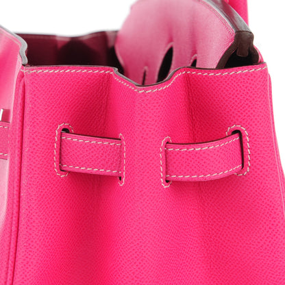 Hermes Epsom Candy Birkin 35 Rose Tyrien Rubis 20 of 27