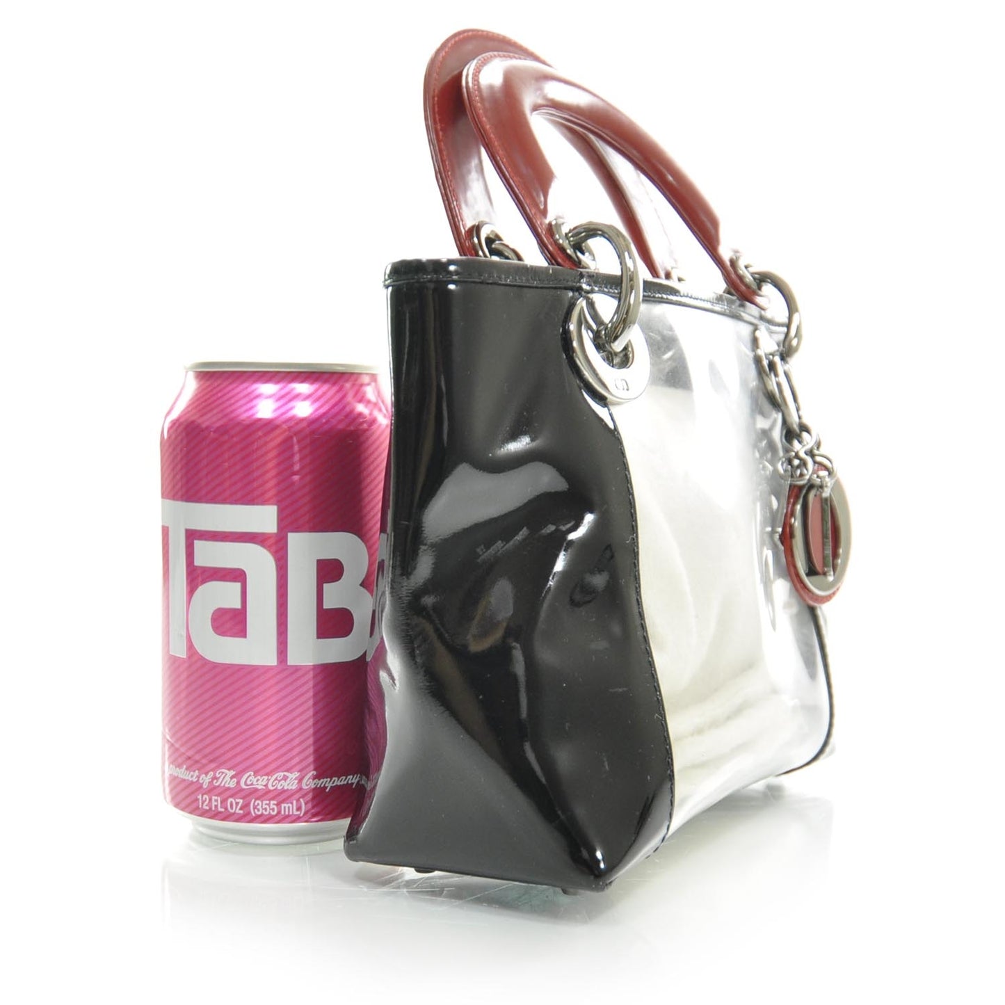 Vinyl Mini Lady Dior