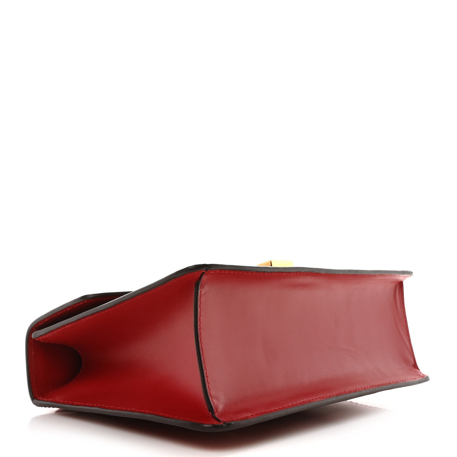 Gucci Calfskin Small Sylvie Shoulder Bag Hibiscus Red 4 of 7