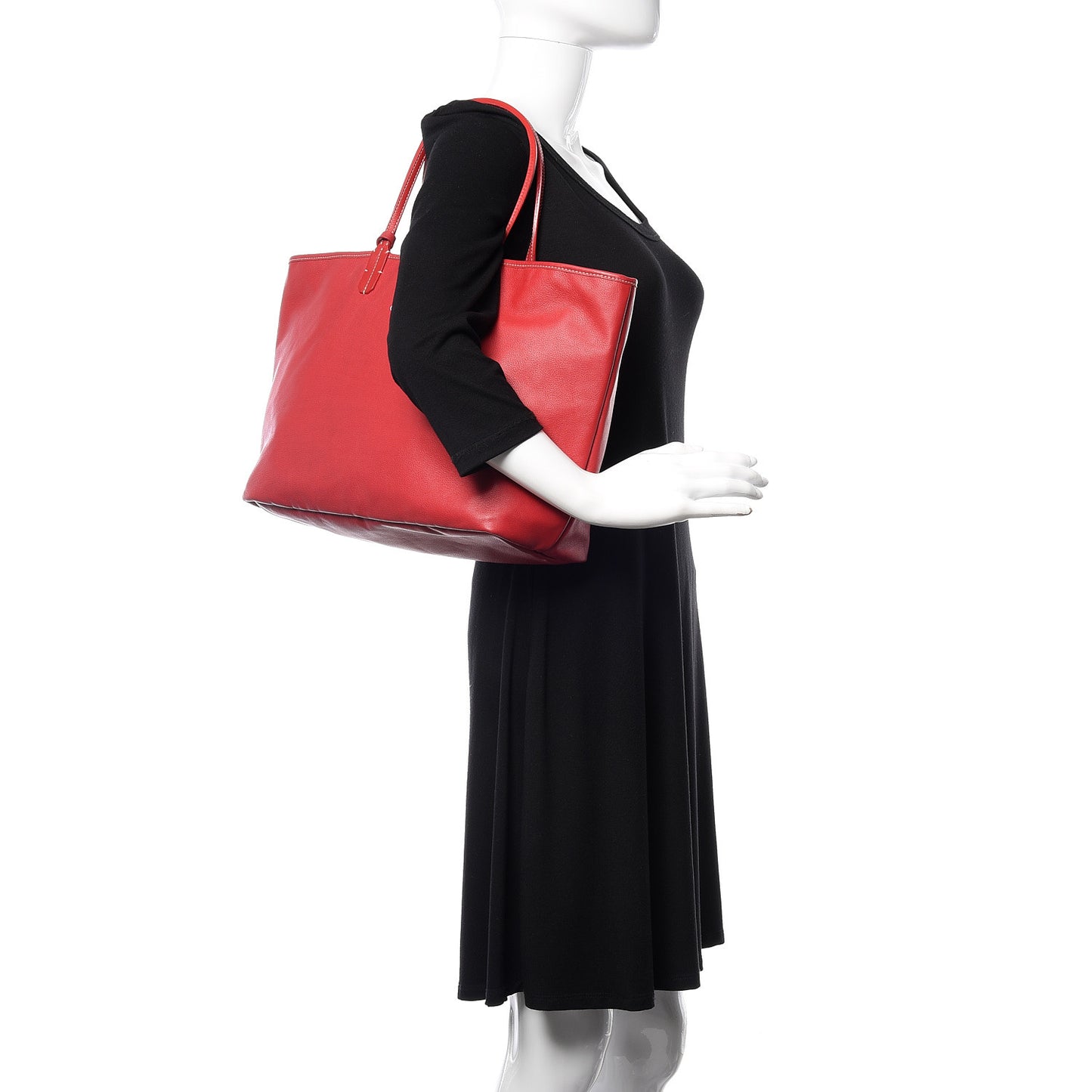 Goyardine Reversible Anjou PM Red