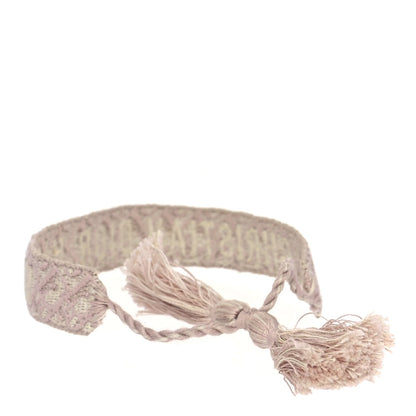 Christian Dior Woven Cotton J'Adior Friendship Bracelet Se Pink 6 of 6
