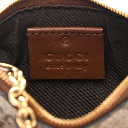 Gucci GG Supreme Monogram Key Case Brown 6 of 10