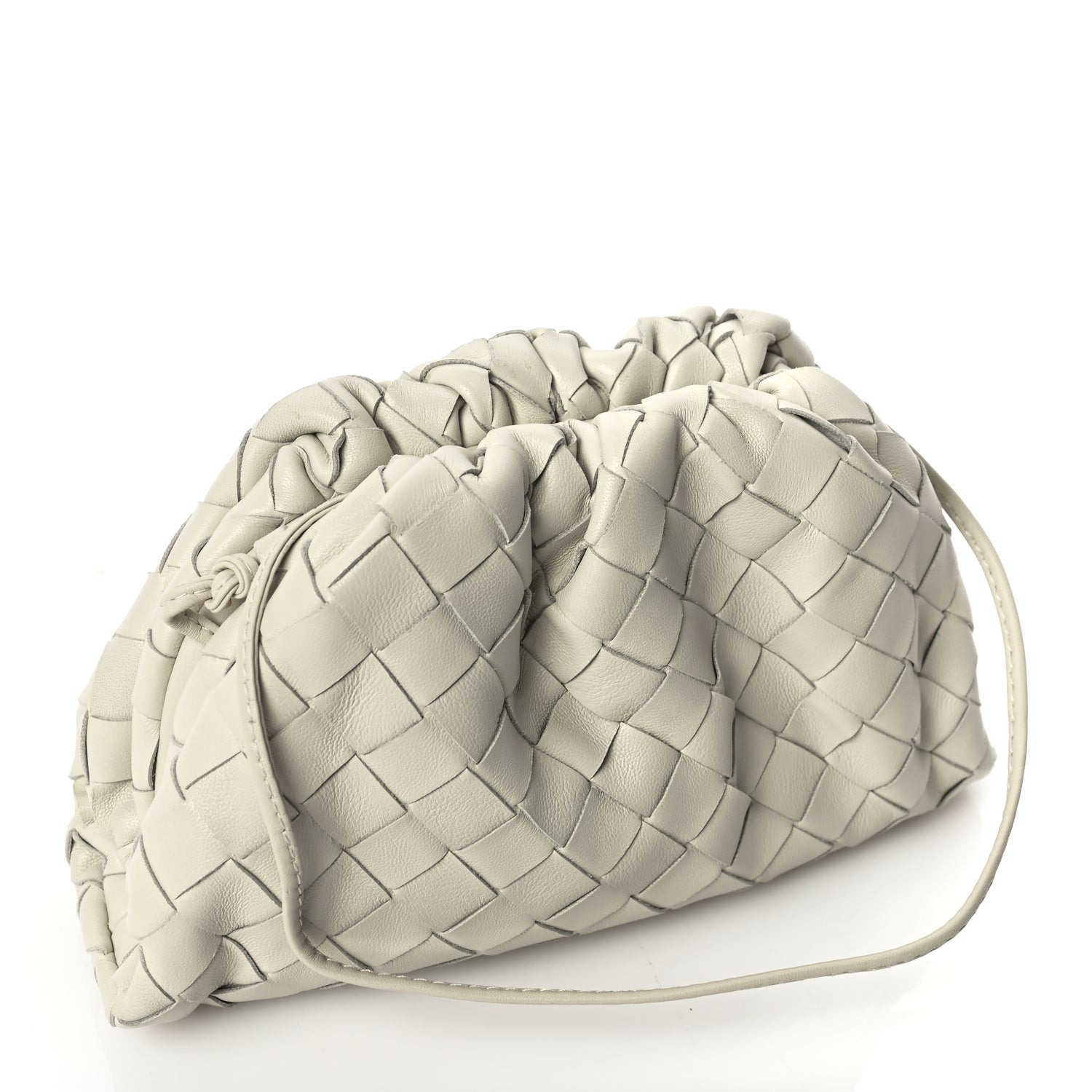 Bottega Veneta Nappa Intrecciato The Mini Pouch Chalk 2 of 8